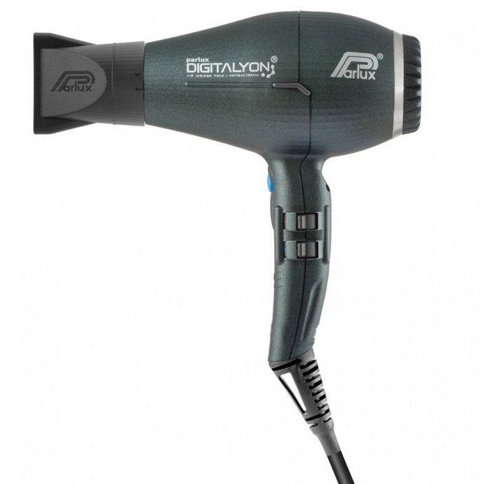 Фен Parlux DIGITALYON 2400W (антрацит, серебро, синий, серый) фото
