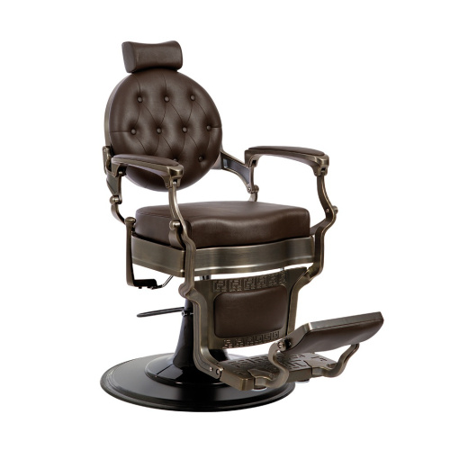 Кресло барбера Buzz Bronze Brown VIP02 фото