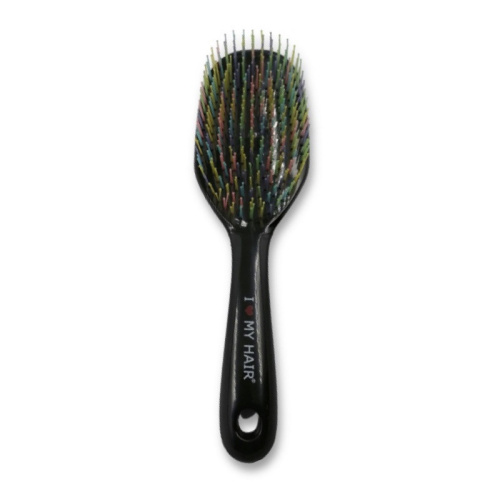 Щетка CRAZY BRUSH L (розовый, черный) фото