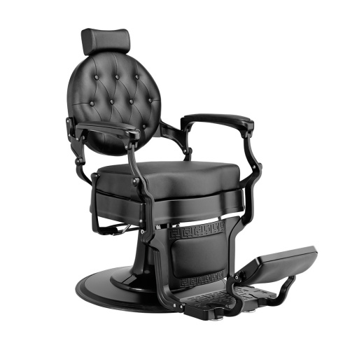 Кресло барбера Buzz Black Black VIP02 фото